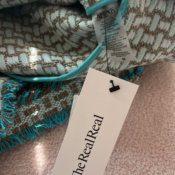 NWT Alexis Tweed Midi Dress - Picture 7 of 9